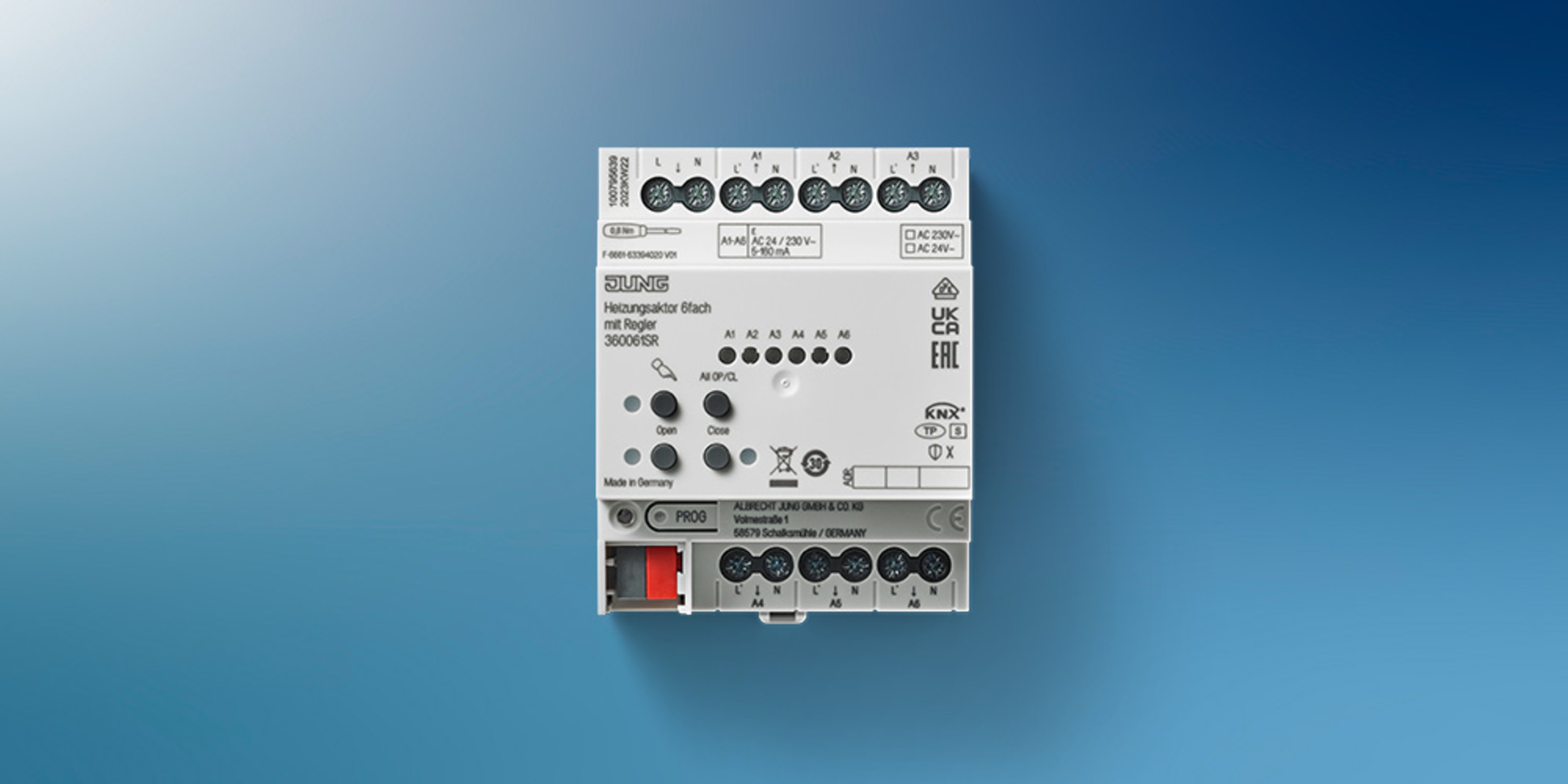 KNX Heizungsaktor 6-fach bei Elektrotechnik Wohlrab in Eschenbach